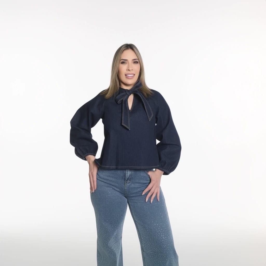 MARGE TOP DENIM